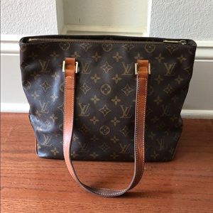 Authentic Louis Vuitton Cabas Mezzo Purse